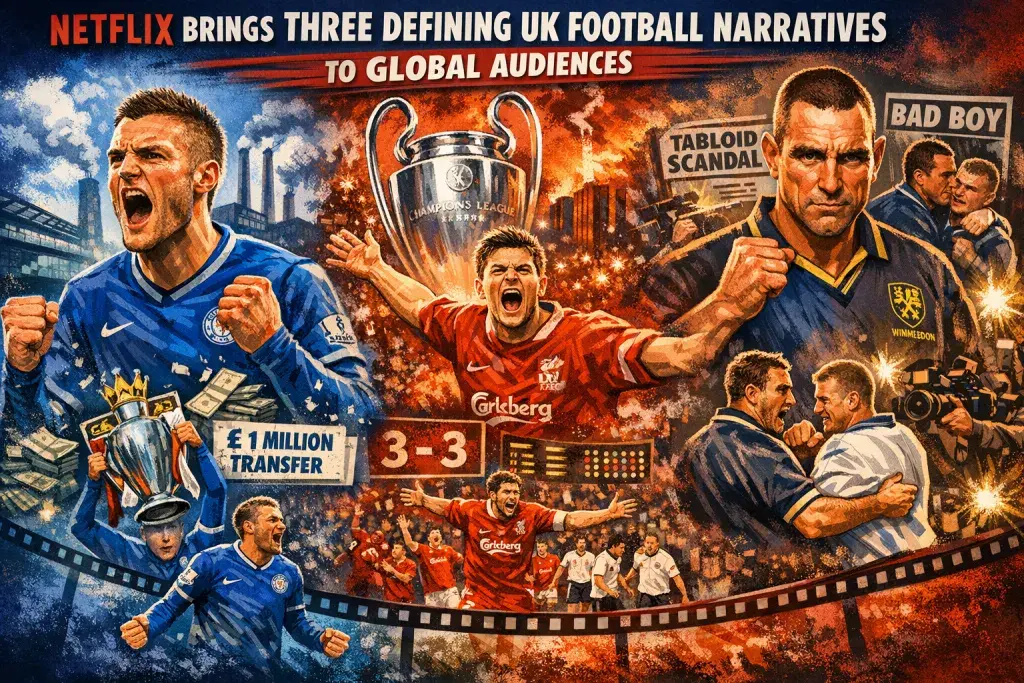 Netflix Brings Three Defining UK Football Narratives to Global Audiences