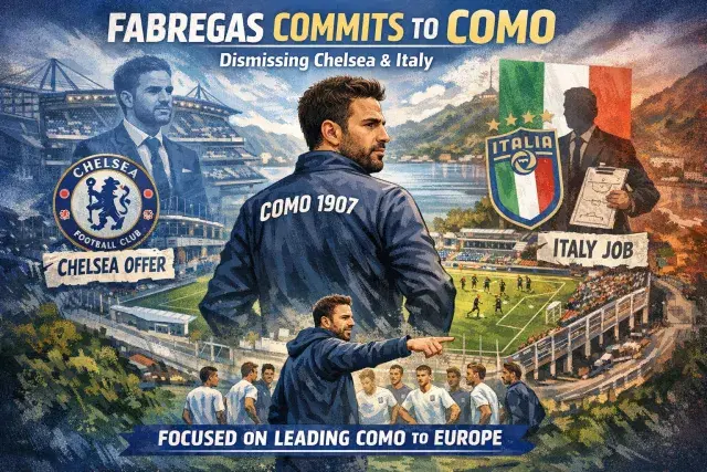 Fabregas Commits to Como Project, Dismissing Chelsea and Italy Overtures